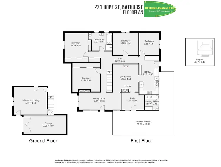 Floorplan of Homely house listing, 221 Hope Street, Bathurst NSW 2795