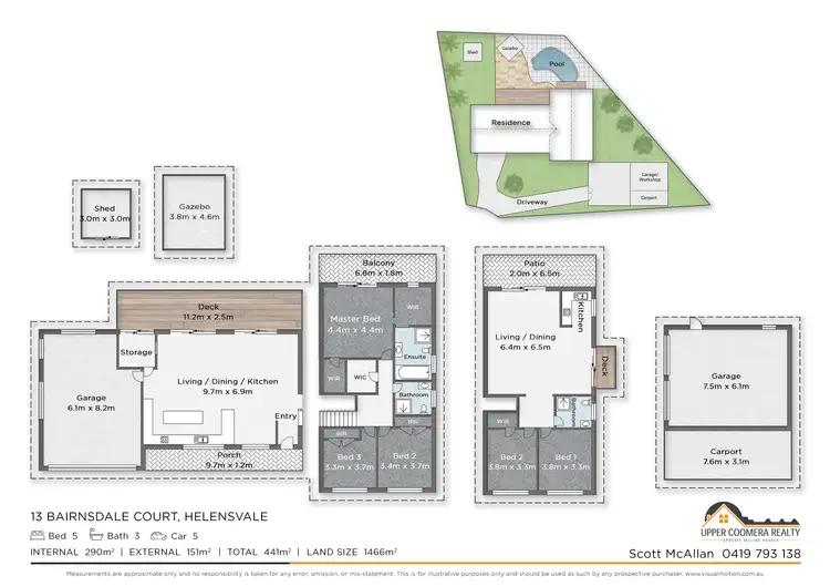 Floorplan of Homely house listing, 13 Bairnsdale Court, Helensvale QLD 4212