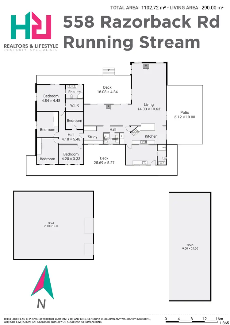 Floorplan of Homely rural property listing, 558 Razorback Road, Running Stream NSW 2850