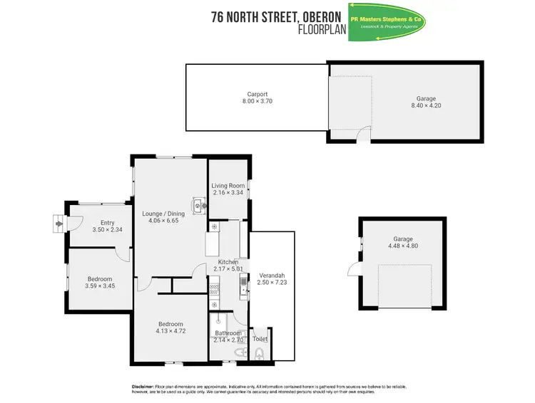 Floorplan of Homely house listing, 76 North Street, Oberon NSW 2787