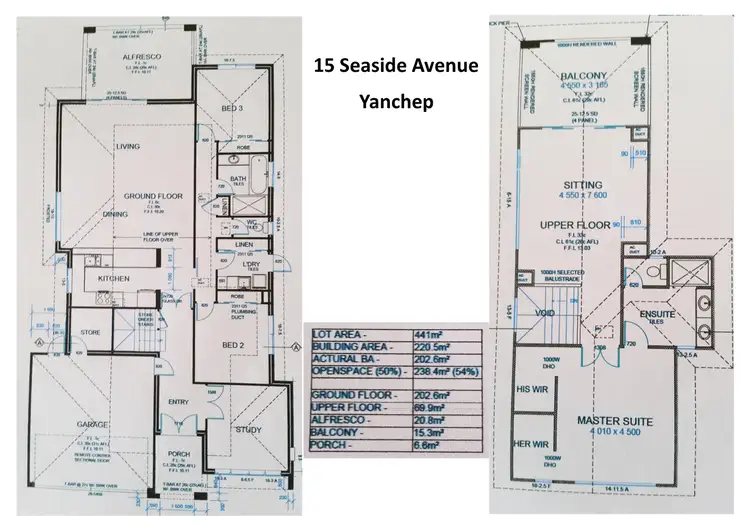 Floorplan of Homely house listing, 15 Seaside Avenue, Yanchep WA 6035