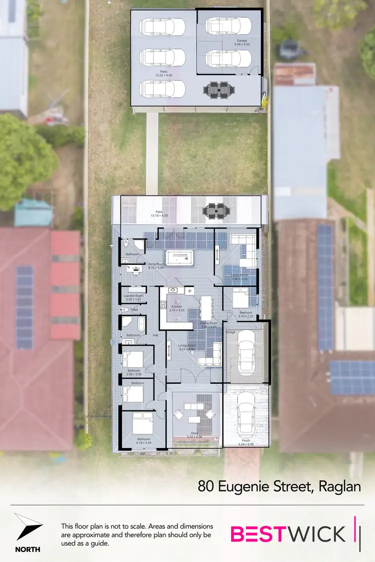 Floorplan of Homely house listing, 80 Eugenie Street, Raglan NSW 2795