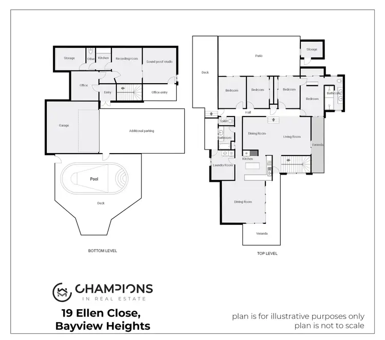 Floorplan of Homely house listing, 19 Ellen Close, Bayview Heights QLD 4868