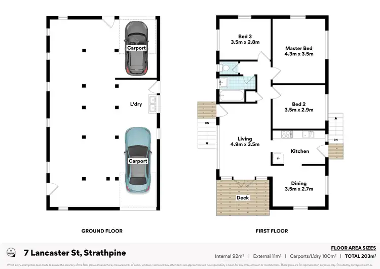 Floorplan of Homely house listing, 7 Lancaster Street, Strathpine QLD 4500