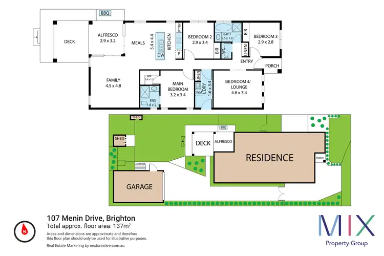 Floorplan of Homely house listing, 107 Menin Drive, Brighton TAS 7030