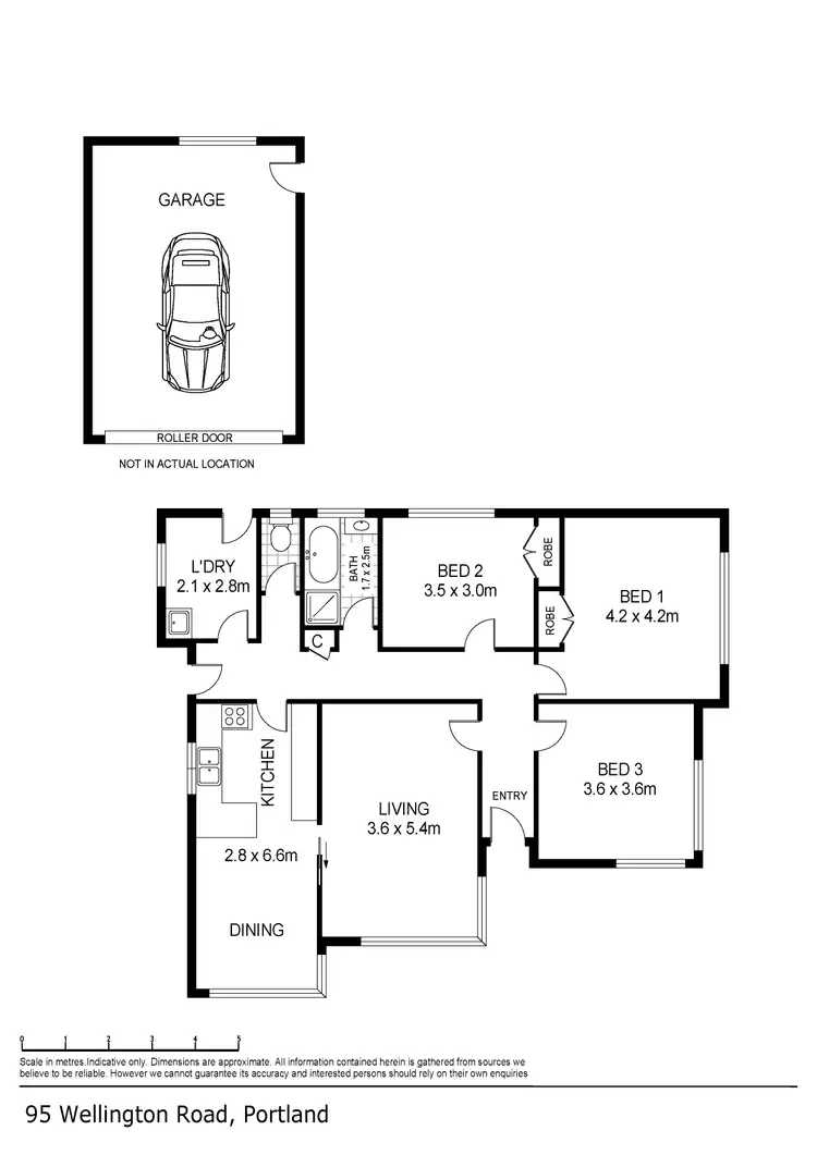 Floorplan of Homely house listing, 95 Wellington Road, Portland VIC 3305