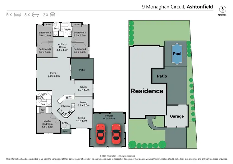 Floorplan of Homely house listing, 9 Monaghan Circuit, Ashtonfield NSW 2323