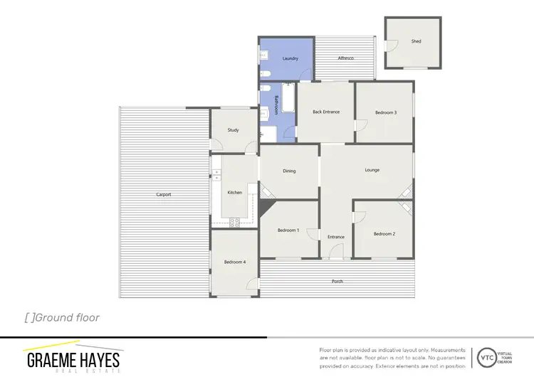 Floorplan of Homely house listing, 18 McKenzie Street, Kerang VIC 3579