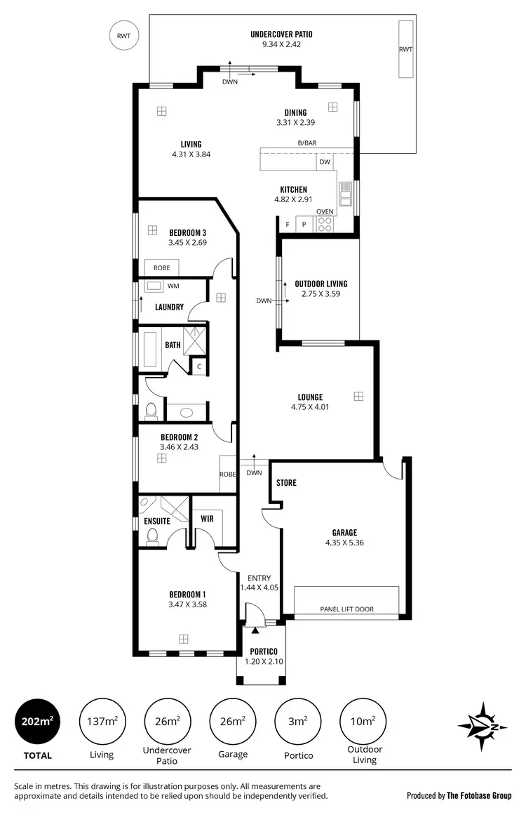 Floorplan of Homely house listing, 17A Fort Avenue, Kensington Gardens SA 5068