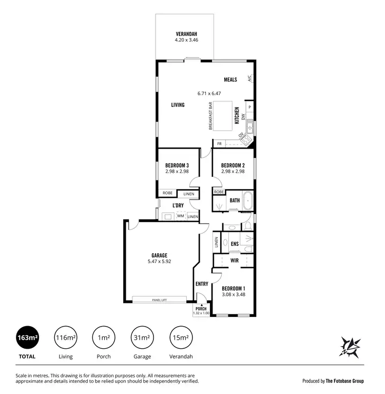 Floorplan of Homely house listing, 56 Brooklyn Drive, Hallett Cove SA 5158