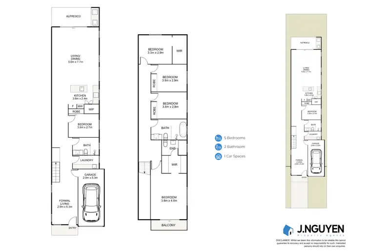 Floorplan of Homely house listing, 11A The Grove, Fairfield NSW 2165