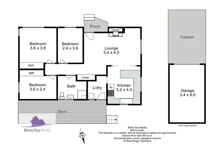 Floorplan of Homely house listing, 12 Dallas Court, Smithton TAS 7330