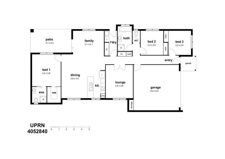 Floorplan of Homely house listing, Address available on request