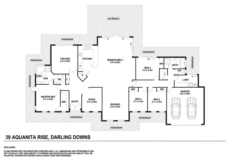 Floorplan of Homely house listing, 39 Aquanita Rise, Darling Downs WA 6122
