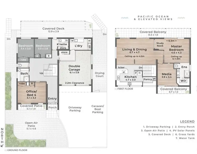 Floorplan of Homely house listing, 18 Seaview Parade, Elanora QLD 4221