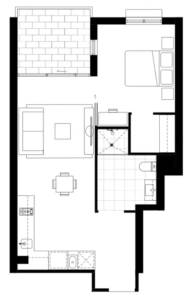 Floorplan of Homely apartment listing, Address available on request