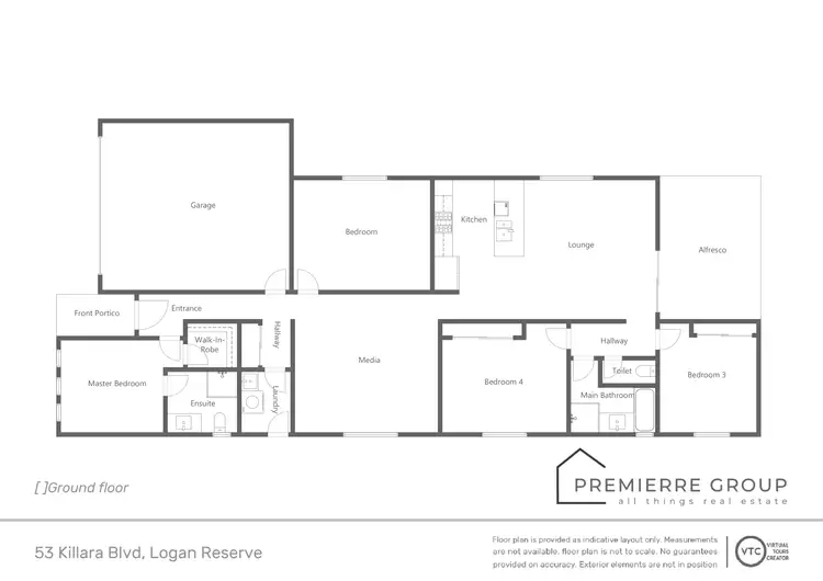 Floorplan of Homely house listing, 53 Killara Boulevard, Logan Reserve QLD 4133