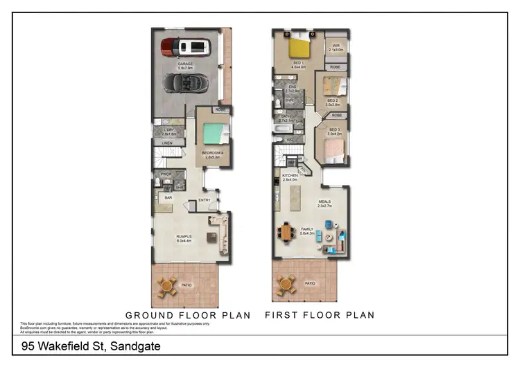 Floorplan of Homely house listing, 95 Wakefield Street, Sandgate QLD 4017