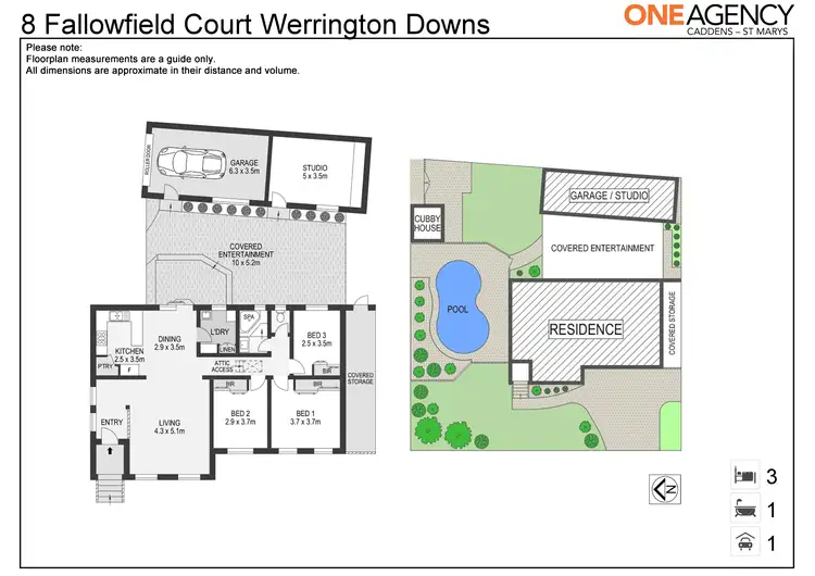 Floorplan of Homely house listing, 8 Fallowfield Court, Werrington Downs NSW 2747