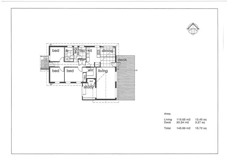 Floorplan of Homely house listing, 24 HAGUE ROAD, Wodonga VIC 3690