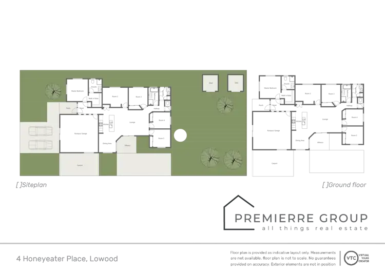 Floorplan of Homely house listing, 4 Honeyeater Place, Lowood QLD 4311