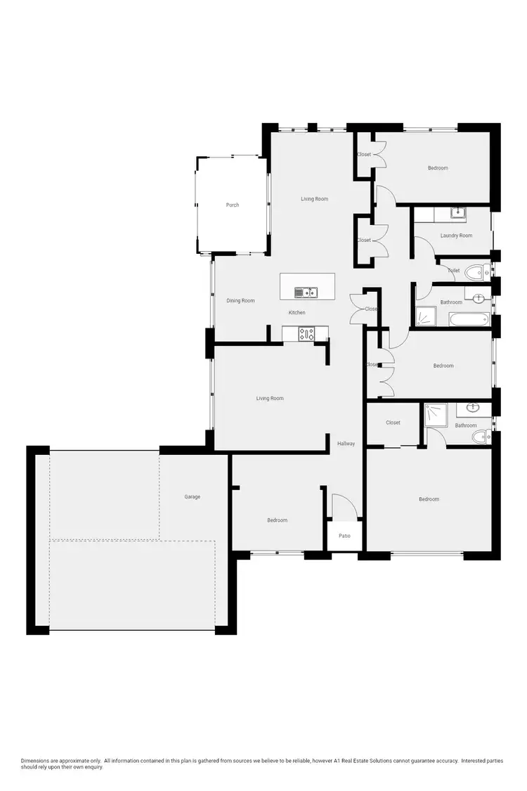 Floorplan of Homely house listing, 14 Madeira Close, Portland VIC 3305