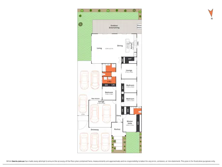 Floorplan of Homely house listing, 4 Yering Street, Mount Duneed VIC 3217