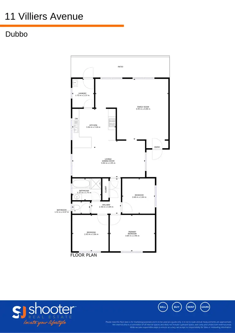 Floorplan of Homely house listing, 11 Villiers Avenue, Dubbo NSW 2830