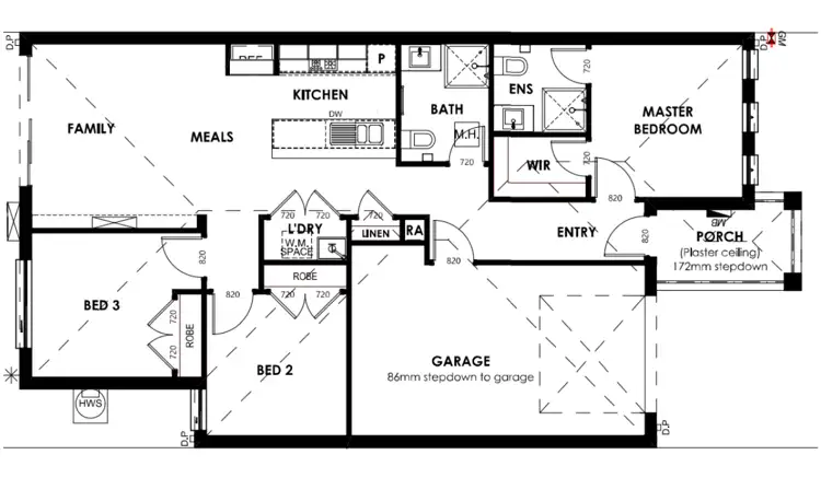 Floorplan of Homely house listing, Address available on request