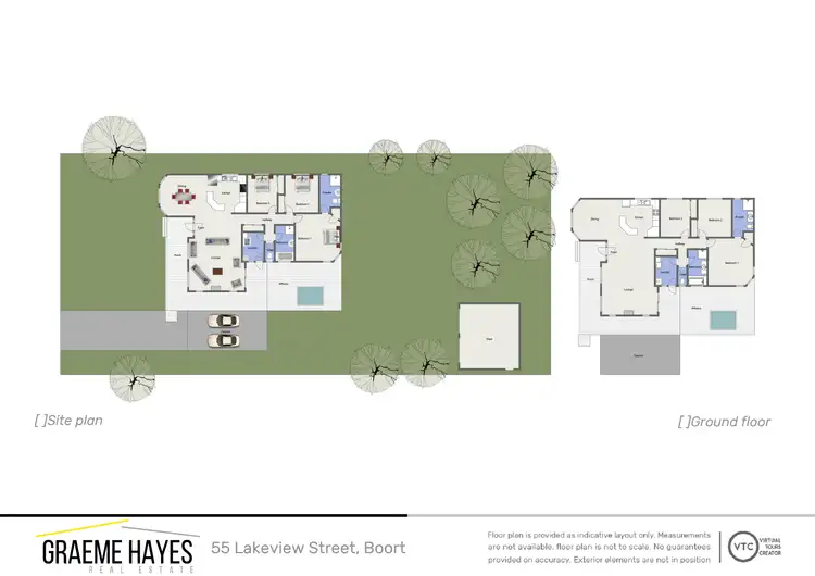 Floorplan of Homely house listing, 55 Lake View Street, Boort VIC 3537