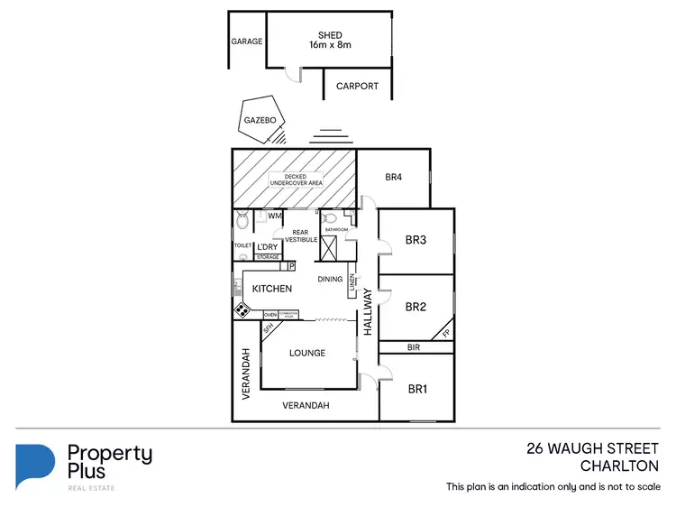 Floorplan of Homely house listing, 26 Waugh Street, Charlton VIC 3525