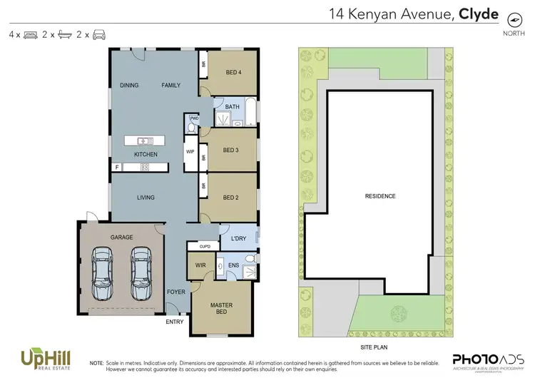 Floorplan of Homely house listing, 14 Kenyan Avenue, Clyde VIC 3978