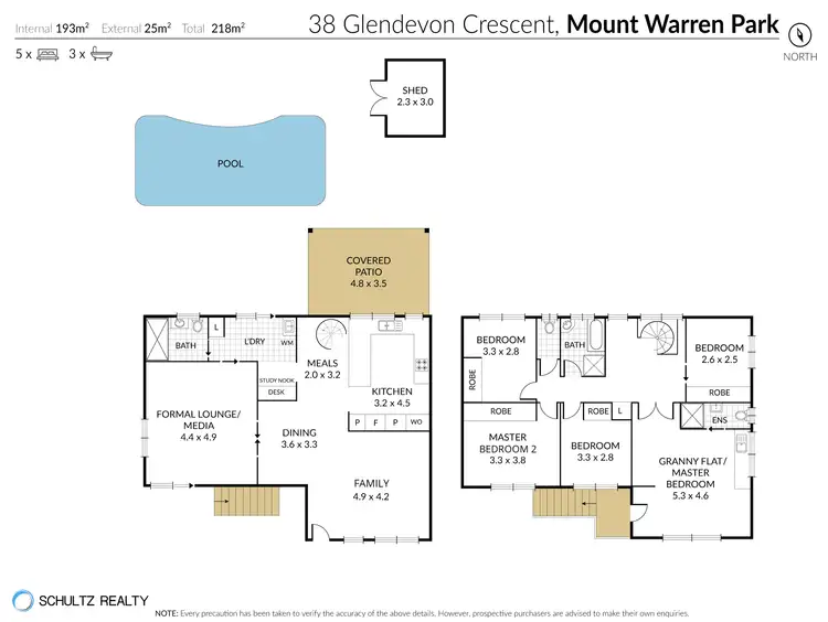 Floorplan of Homely house listing, 38 Glendevon Crescent, Mount Warren Park QLD 4207