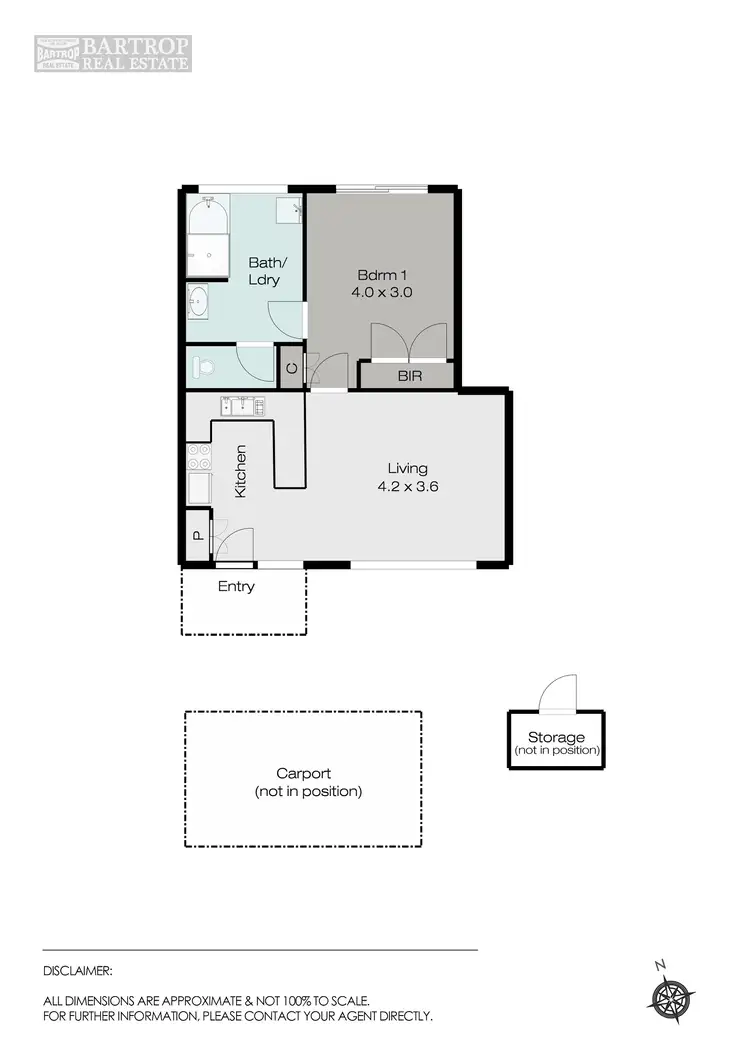 Floorplan of Homely unit listing, 3/302-304 Forest Street, Wendouree VIC 3355