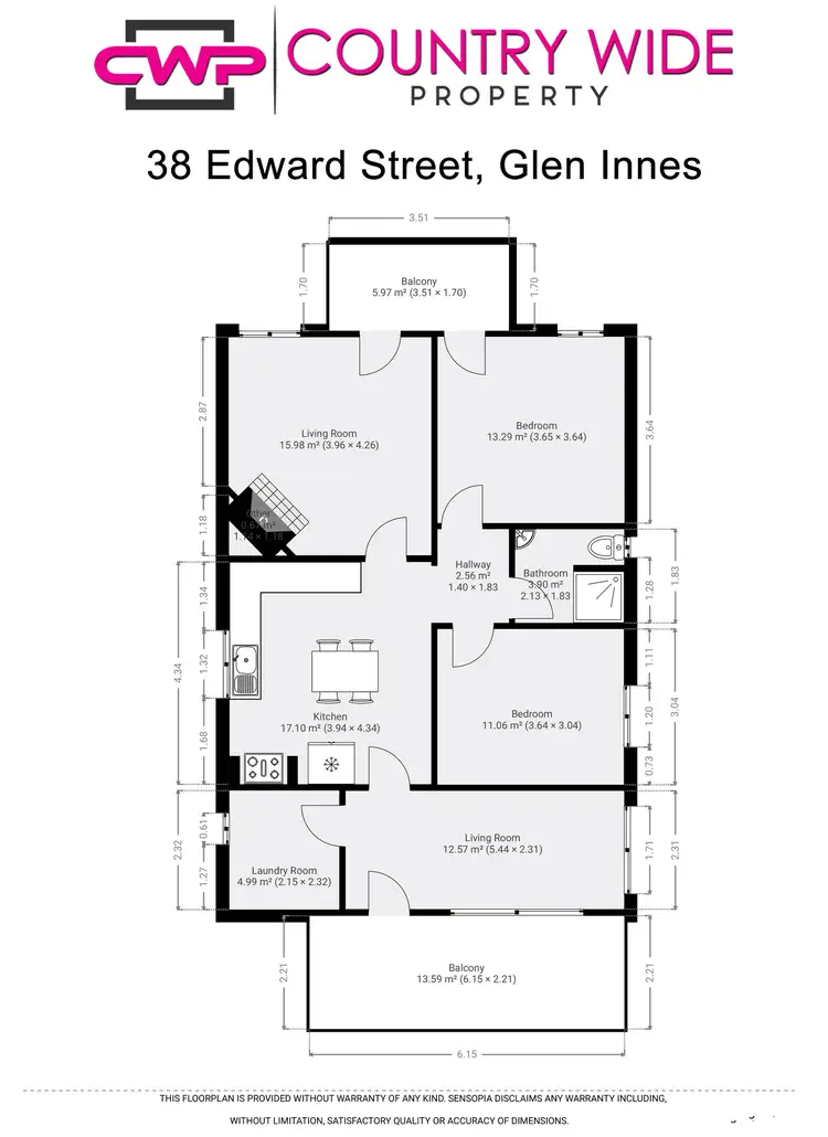 Floorplan of Homely house listing, 38 Edward Street, Glen Innes NSW 2370