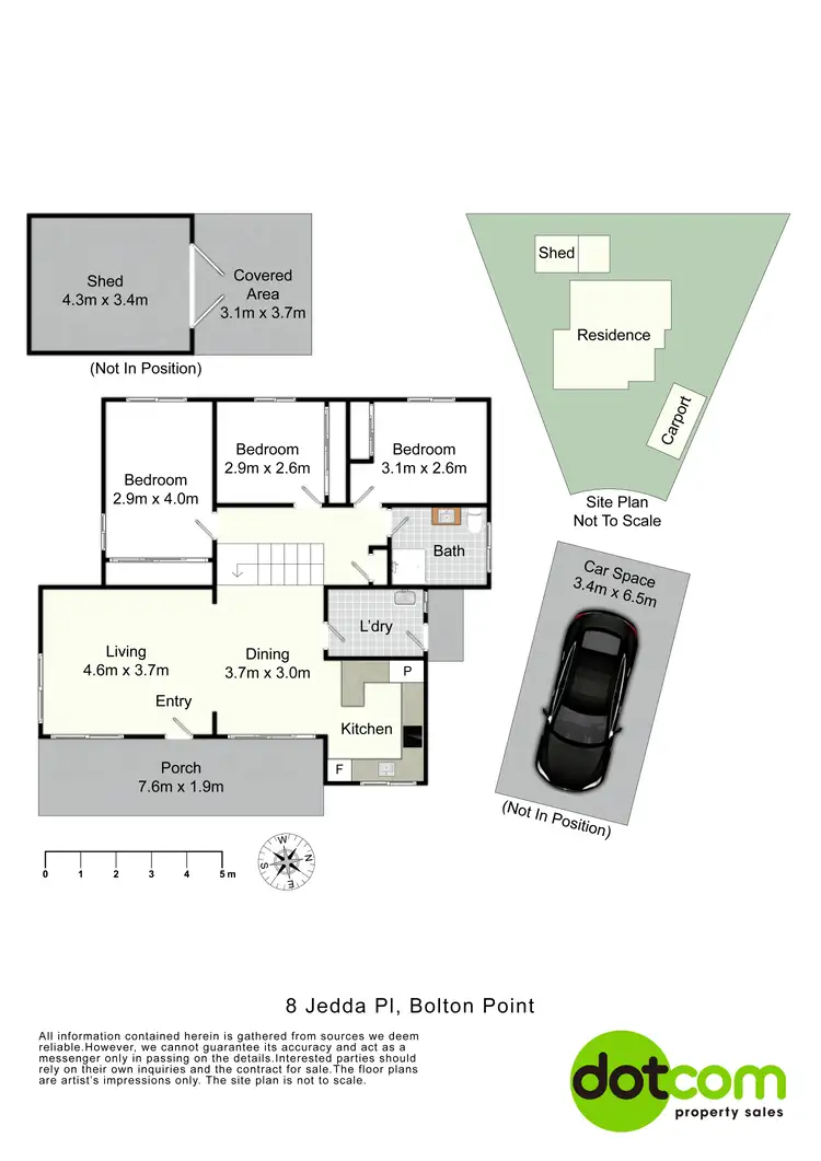 Floorplan of Homely house listing, 8 Jedda Place, Bolton Point NSW 2283