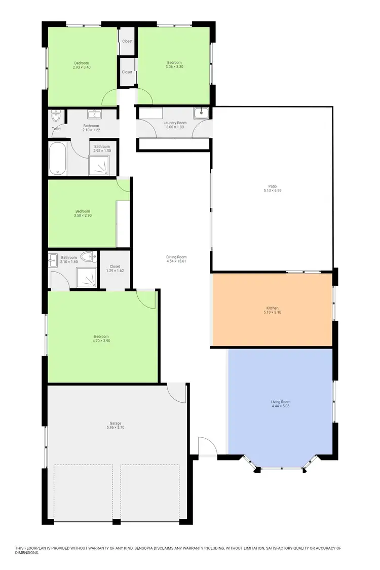 Floorplan of Homely house listing, 8 Hardy Avenue, Ocean Shores NSW 2483