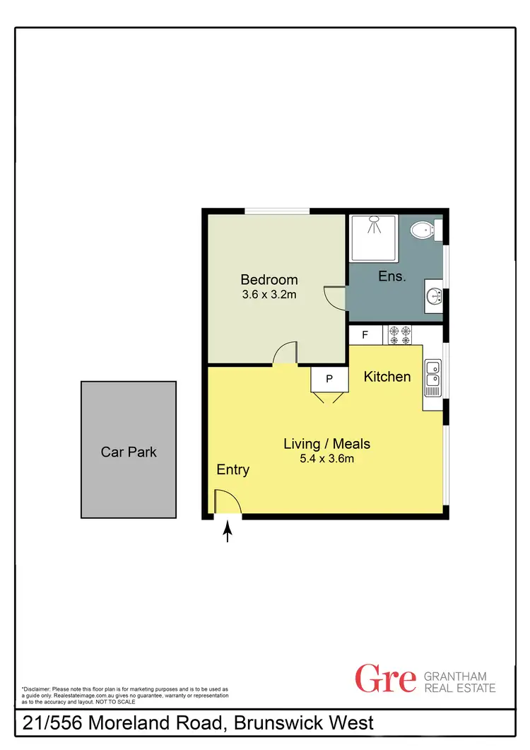 Floorplan of Homely apartment listing, 21/556 Moreland Road, Brunswick West VIC 3055