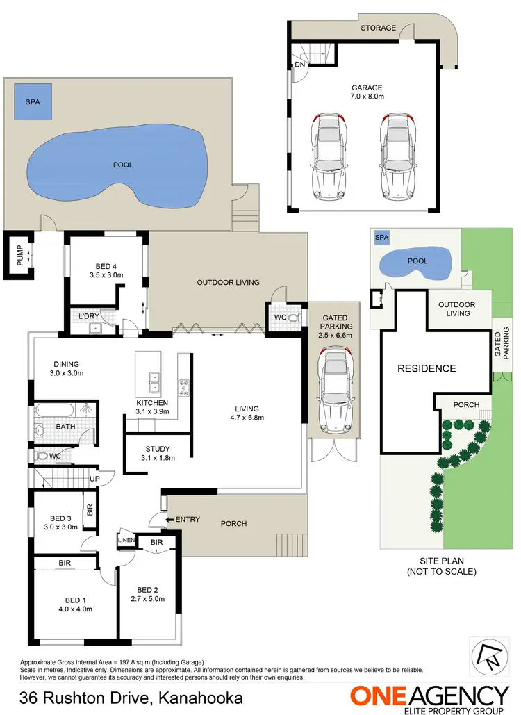 Floorplan of Homely house listing, 36 Rushton Drive, Kanahooka NSW 2530