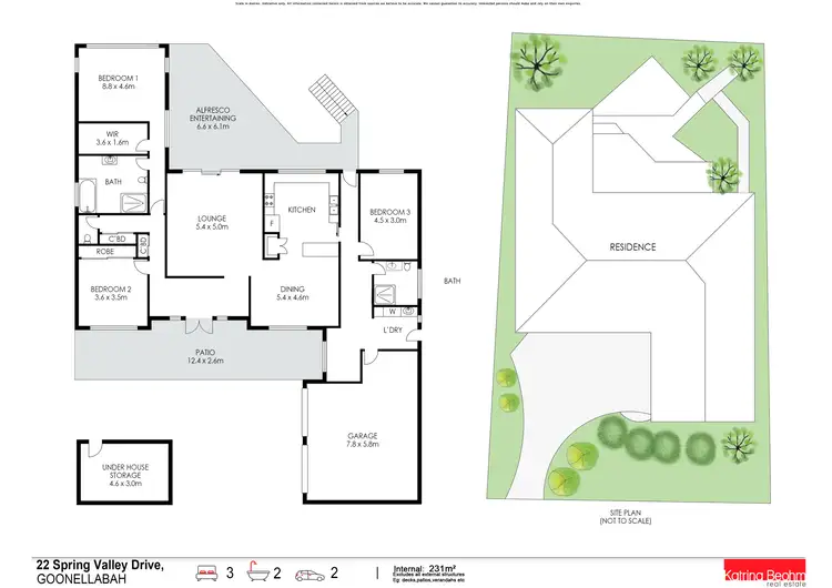 Floorplan of Homely house listing, 22 Spring Valley Drive, Goonellabah NSW 2480