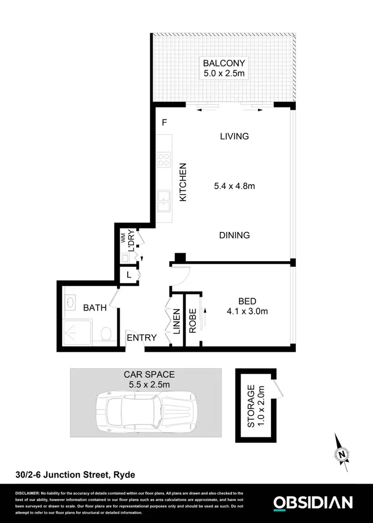 Floorplan of Homely apartment listing, Address available on request