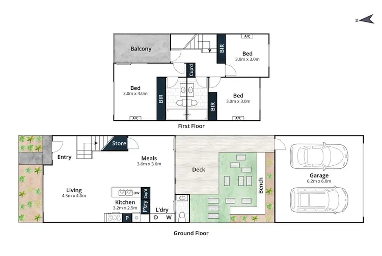 Floorplan of Homely house listing, 30 Merrijig Drive, Torquay VIC 3228