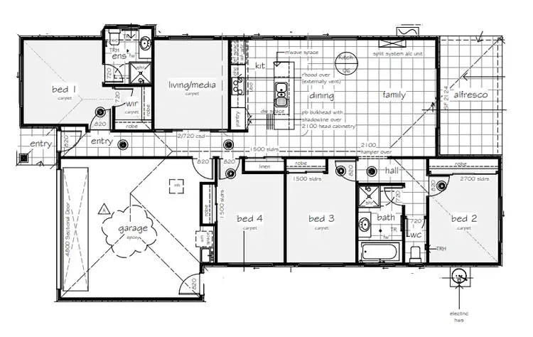 Floorplan of Homely house listing, 36 Dominique Way, Flinders View QLD 4305