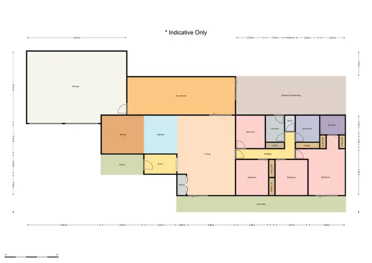 Floorplan of Homely rural property listing, 66 Woola Road, Taree NSW 2430