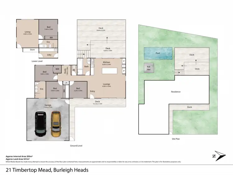 Floorplan of Homely house listing, 21 Timbertop Mead, Burleigh Heads QLD 4220