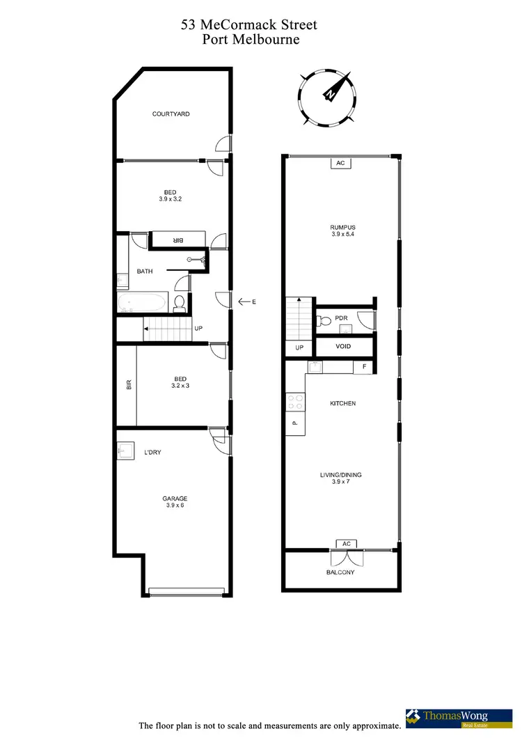Floorplan of Homely house listing, 53 McCormack Street, Port Melbourne VIC 3207