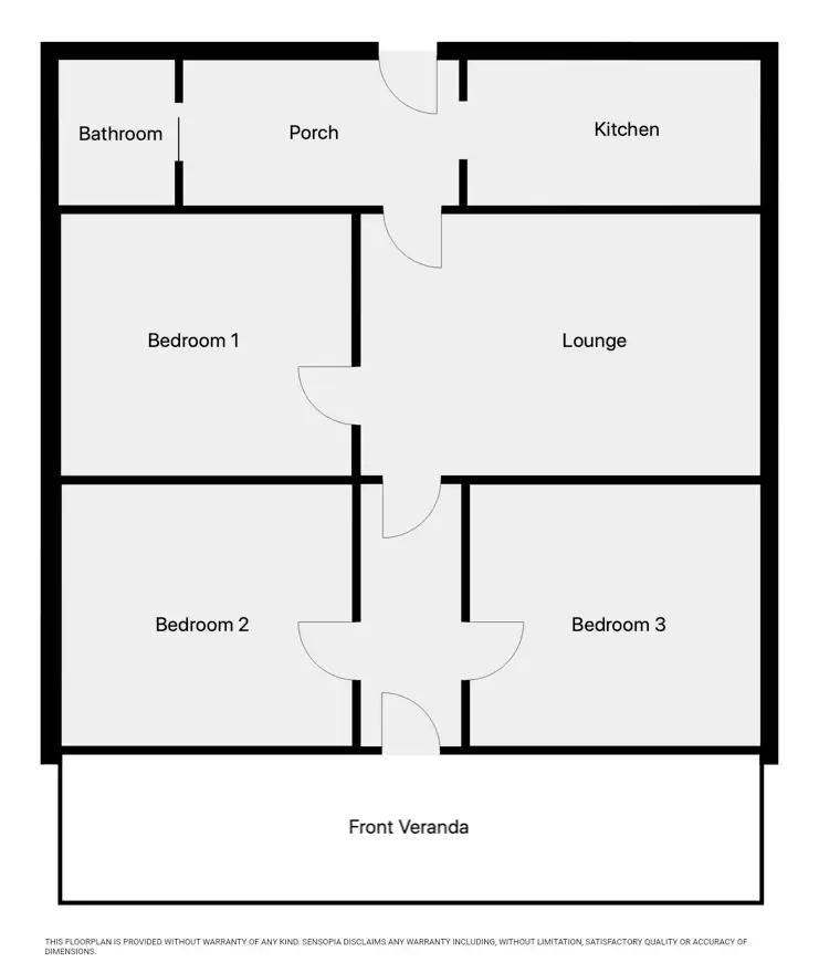 Floorplan of Homely house listing, 5 Darts Avenue, Rainbow VIC 3424