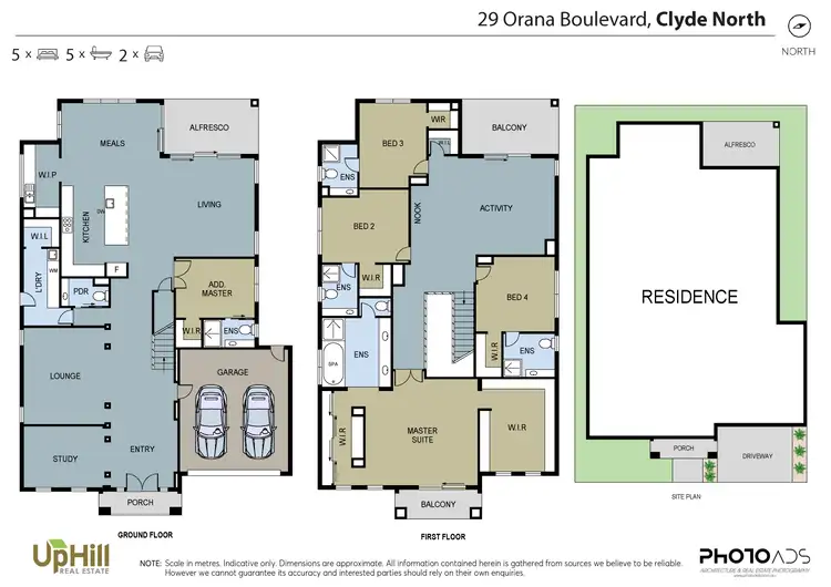 Floorplan of Homely house listing, 29 Orana Boulevard, Clyde North VIC 3978