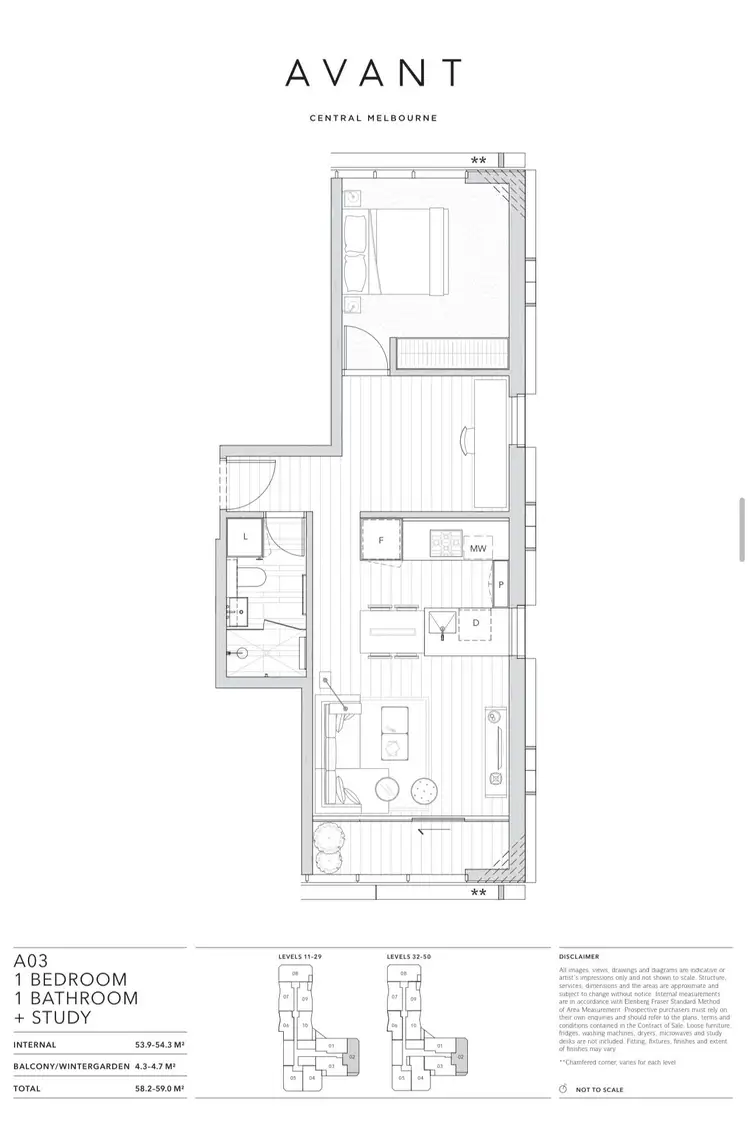 Floorplan of Homely apartment listing, 2102/60 A'Beckett Street, Melbourne VIC 3000
