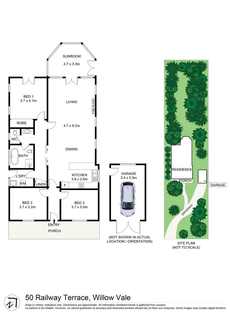 Floorplan of Homely house listing, 50 Railway Terrace, Willow Vale NSW 2575